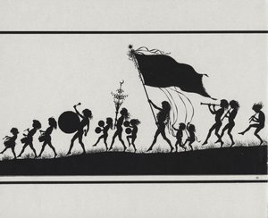Illustration für Per Aspera ad Astra von K W Diefenbach